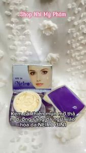 Kem Ngừa Mụn Mờ Thâm Nám Dưỡng Trắng Tái Tạo Da 3in1 NEIRO 30GR