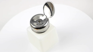 Liquid Alcohol Split Bottle Flux Bottle Anti Static Press Type Split Bottle 200ml Empty Pump Dispenser Reusable Plastic Liquid Storage Bottle Portable Refillable Pump Dispenser Bottle for Makeup Removal