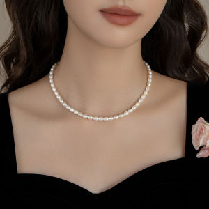 Freshwater Pearl Necklace Light Luxury Design