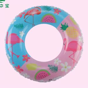 Phao Bơi Trẻ Em Phao Bơi Người Lớn Phao Tròn Hình Chim Hồng Hạc Size 90cm Dễ Thương Cho Bé Gái