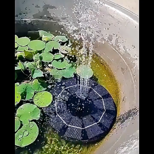 SAMUDRA BIRU COD !! Air mancur apung kolam tenaga surya solar water fountain WMO JM002 - MULKI FLASH SALE !!