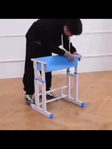 JOYBOSS โต๊ะอ่านหนังสือเด็ก โต๊ะทำการบ้าน ชุดโต๊ะพร้อมเก้าอี้เด็ก ปรับได้ความสูงได้ เซ็ทโต๊ะและเก้าอี้เด็ก เหล็กหนา มั่นคงและไม่สั่นไหว Kid Table