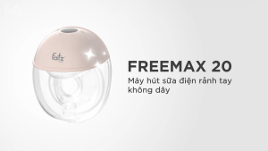 Máy hút sữa điện rảnh tay không dây FATZ BABY Freemax 20 FB1220TN 3 chế độ 9 cấp độ Pin 2000mAh