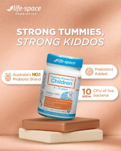 [Support Digestive Health]Life Space Probiotic Powder For Children 3-12 Years 60g (EXP:04/2027)