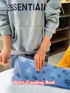 【Daily Suki Store】Pet Cooling Pad for Dogs & Cats - Self-Cooling Gel Ice Mat | Summer Heat Relief Bed | Waterproof & Portable No Electricity Needed Gel Pad