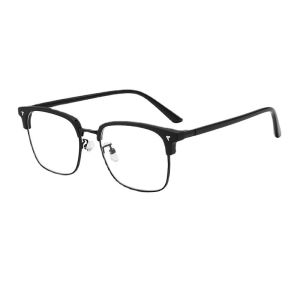 Anti Radiation/Blue Light Eyeglasses Replaceable Lens Computer Glasses/High Qulity/Half Metal Glass Men Women Eyewear