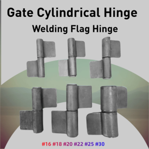 Gate Cylindrical Hinge Welding Hinge Flag Hinge Gate Hinges Bisagra 16mm-30mm/heavy duty