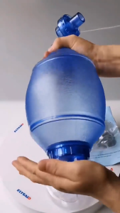 Adults/Children/Infants Manual Resuscitator PVC Ambu Bag Oxygen Tube First Aid Kit Simple Breathing Apparatus Tool