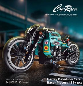 SHUANGGAO | Adult Gift Vintage Motorcycle Assembly Building Blocks