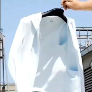 เสื้อกันuv เสื้อกันยูวี สีพื้น หญิง/ชาย แขนยาว เสื้อกันแดด uv ไซส์ใหญ่พิเศษ ผ้ายืดเนื้อดี ระบายอากาศดี