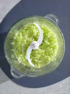 Meat Grinder Chopper Electric Food Chopper Food Shredder Blender Electric Meat Grinder hine Crusher Glass Small Cooking Stir Meat Chopper  Authentic Products Flagship Store