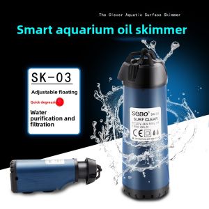 SOBO | Oil Removal Built-in Filter Aquarium Oxygen Pump