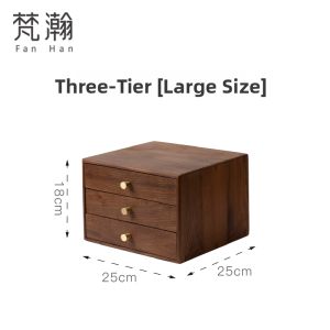 FANHAN | Desk Drawer Style Simple A4 File Storage Box