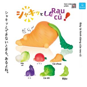 HULUXIONGDI | Overeating Vegetable Design Capsule Toys
