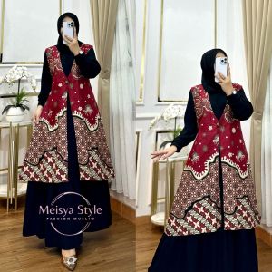 Gamis Meisya Batik Blezee Modern Terbaru 2025