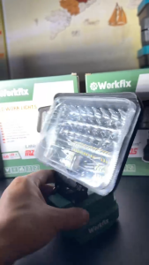 Đèn LED pin Workfix 16 bóng - 48 bóng - 84 bóng - Sử dụng chân pin phổ thông PLUS - Bảo Hành Chính Hãng den pin siêu sáng