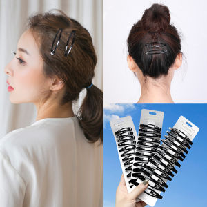 Korean Style Hair Clips Womens Side Bangs Fixing Hair Accessories Summer Fashion Hairpins Fresh Outlined Edge Hairclips