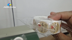 500pcs/roll Thank You for Supporting My Small Business Kraft Stickers Gold Foil Handmade Seal Label