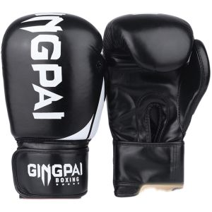 GINGPAI | Thickened Boxing Gloves for Muay Thai and Kickboxing Training for Children and Adults