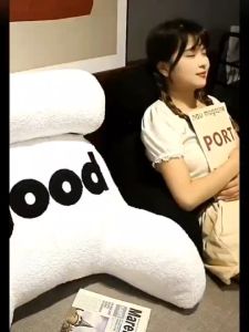 Pillow Bedside Cushion Soft Bag Backrest Cushion Reading On The Bed Waist Protection Pillow Office Seat Waist Cushion
