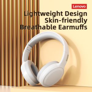 หูฟังฟิลเลอร์บลูทูธ TH30 Lenovo 5.3 พับเก็บกับฟิลเลอร์เดียวกัน 250มาซิลิโอน เพลง 250 MAh