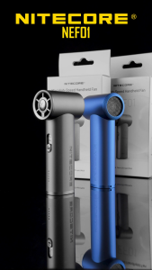 NITECORE NEF01 – Quạt cầm tay mini tốc độ cao pin 4.000 mAh 5 tốc độ gió