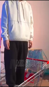 MK Shop Casual Pants Men Straight Loose Drape Pants For Men Cotton Joggers Pants Seluar Lelaki (19131)