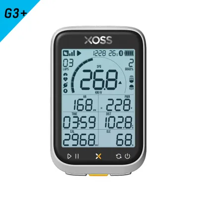 XOSS G3 G3+ Plus G+ Gen3 GPS Bike Computer 2.8 inch Screen Speedometer Cycling Training IP67 ANT+ Wireless Odometer For Road MTB