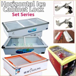 Drill-free Freezer Door Lock