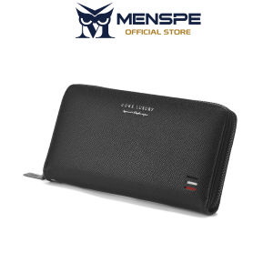 MENSPE Long Wallet Soft PU Long Wallet Multi-Functional Wallet Large Capacity Purse Multi-Card Position ID Credit Cards Holders Coin Pouch PU Leather Coin Bag Business Wallets