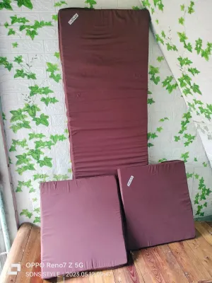 URATEX SOFA SET 2x22x63 & 2x20.5x22(2pcs)/1x4x20(3pcs)