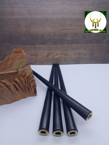once pipa padutan kayu kelor hitam tenggelam model lancip 20cm A104