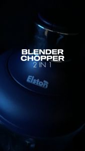 Chopper  Kaca 06 L + 2.5 L dengan 4 Pisau Baja Tahan Karat 2 Tingkat Kecepatan