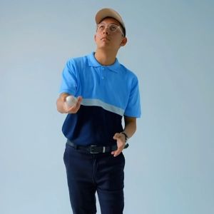 ORCA Semi Kemeja Sportique Style Polo Blue