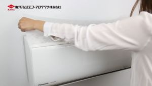 Air Conditioning Filters Wind Outlet Cover Cuttable Air Conditioner Purifying Cotton Net Cuttable Air Conditioner Filter Papers Cleaning Purification Anti-dust Net Air Purifier Dust Filter Airco Cleaning Parts