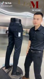 [FreeShip]Quần tây âu nam Quần Học Sinh Hàn Quốc vải không nhăn CAO CẤP SIZE 27-36