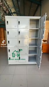 TỦ LOCKER 15 CỬA TĨNH ĐIỆN CAO CẤP - DÀY DẶN CAO CẤP HCM