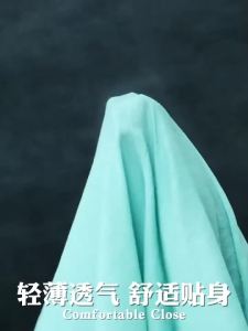 Bamboo Fabric Cotton Linen By The Meter for Clothing Dresses Shirts Diy Sewing Summer Cloth Rayon Soft Drape Plain Thin Brocade