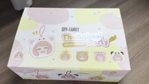 EAKI Anya Forger Spy X Family Vinyl Hình Sang Trọng Búp Bê Mù Hộp Anime Móc Khóa Mặt Dây Chuyền Đồ Chơi Trang Trí Cho Bé Gái Tặng