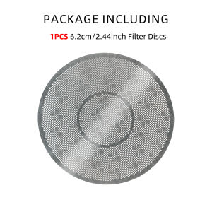 Metal Coffee Filter Disc Premium Filter Compatible With AeroPress Aero Press Original Go & Clear Coffee Maker
