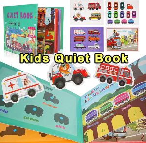 Busy Books for Children Preschool Early Learning Reusable Activity Books Quiet Book Preschool Kindergarten