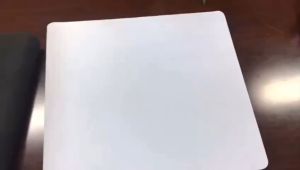 (Best Quality) Mousepad Polos 18x22 Alat Mouse Pad Kantor / Gaming game Anti Slip Standar Office - Alas Komputer Laptop
