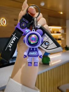 Zephyriy: Gantungan Kunci Astronot Kartun & Aksesori Siswa Lucu