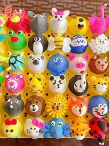 New Years Day Eggshell Art DIY Handcraft Material for Kindergarten Wall Decoration Eggshell Mold Plastic Model Filling Coloring