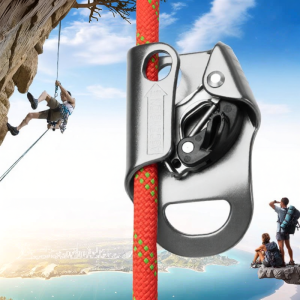 Camnal | Press-Style Handleless Climbing Ascender Rope Clamp