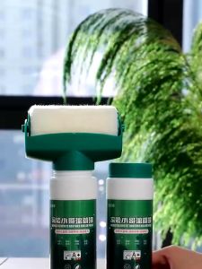 DIY Wall Repair Berus Rolling Pembaikan Dinding Roller Pembaikan Dinding Pembaikan Pelbagai Fungsi Spackle Stick Pembaikan Dinding Berus Roller 500g Alat Pembaikan Spackle Dinding Untuk Dinding Di Asrama enjoyment