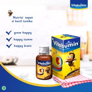 VITABUMIN MADU IKAN GABUS 60ml - membantu menambah nafsu makan anak anak sehat anak kuat