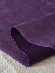 Vải Nhung Lông Sika Co Giãn Màu Tím Vải Nhung Lông Sika Dày Vải Nhung Lông Cừu Mềm Vải Thủ Công Vải Quần Áo Vải Nhung Lông Sika