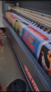 Spanduk Banner 100X100 Cm Semtik (VARIAN RASA ES TEH) Bisa Request Desain