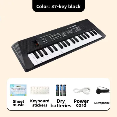 BEAUTISKY | Beginner Friendly 37-Key Electronic Piano Portable Intelligent